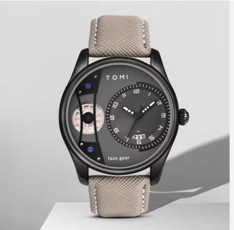 Montre analogique pour homme TOMI Face Gear