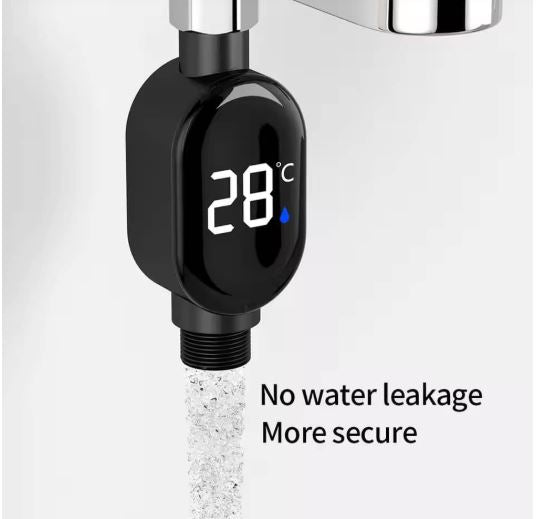 🛁 Thermomètre de Douche LED Numérique – La Douche Intelligente et Sécurisée