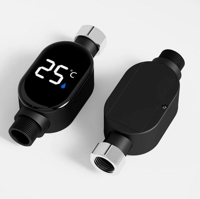 🛁 Thermomètre de Douche LED Numérique – La Douche Intelligente et Sécurisée