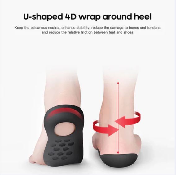 🦶 Semelles Orthopédiques – Confort & Soutien pour Pieds Plats