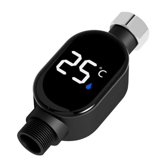🛁 Thermomètre de Douche LED Numérique – La Douche Intelligente et Sécurisée