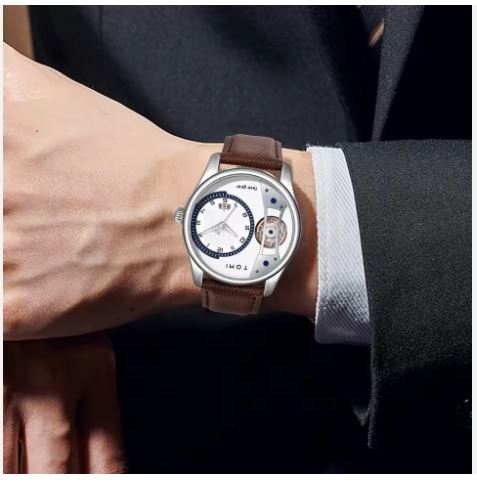 Montre analogique pour homme TOMI Face Gear