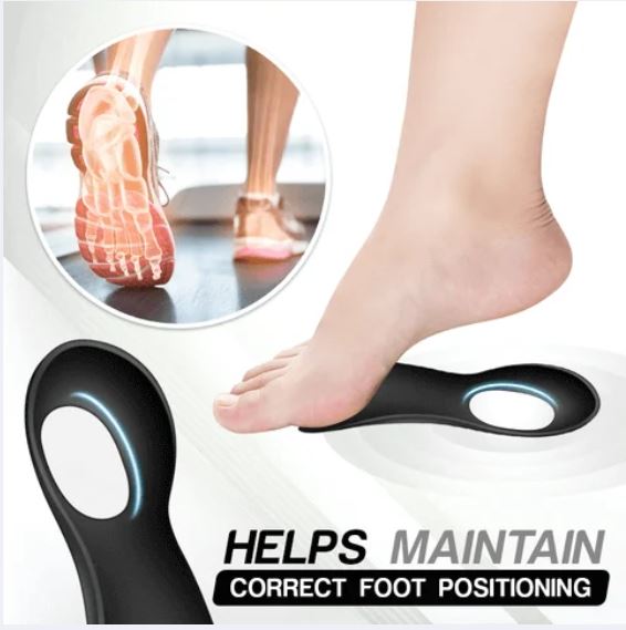 🦶 Semelles Orthopédiques – Confort & Soutien pour Pieds Plats