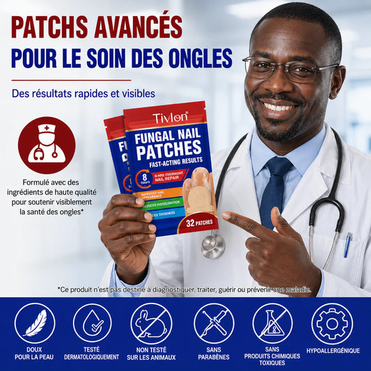 PureOngles™ | - 32 Patchs pour ongles