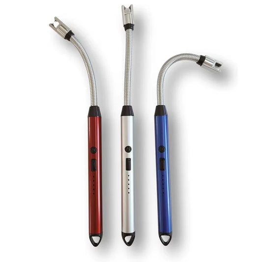 Briquet Électrique Rechargeable — Arc Plasma | Col Flexible | Zéro Gaz